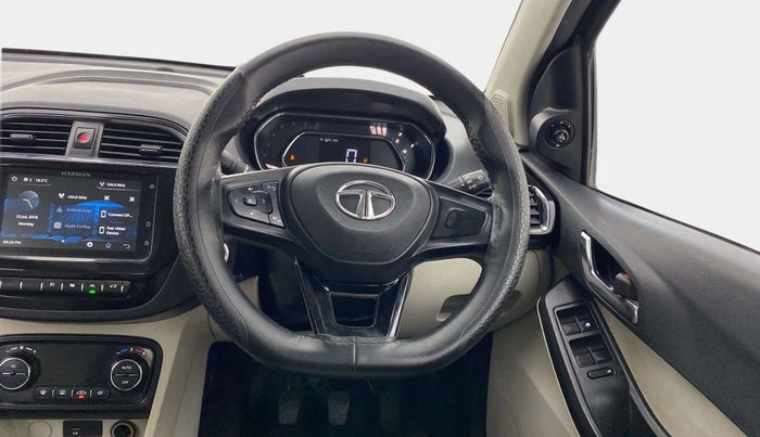 2022 Tata TIGOR XZ PLUS CNG, CNG, Manual, 44,506 km, Steering Wheel Close Up