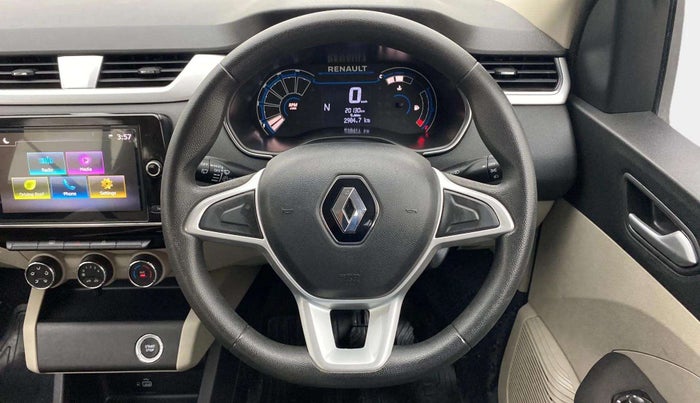 2020 Renault TRIBER RXZ AMT, Petrol, Automatic, 20,122 km, Steering Wheel Close Up