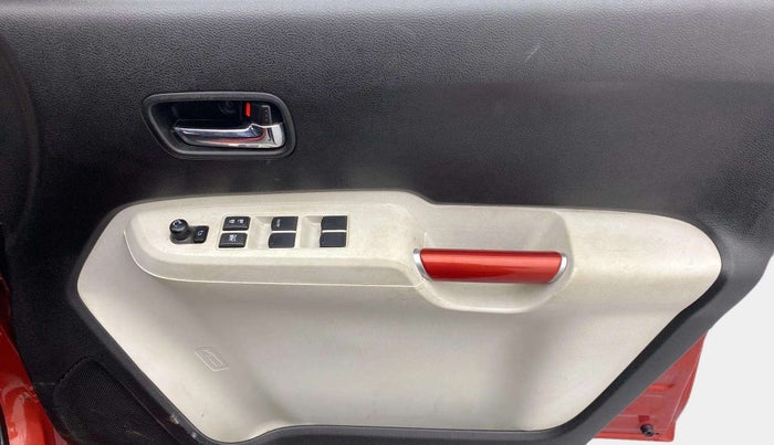 2017 Maruti IGNIS ALPHA 1.2 DUAL TONE, Petrol, Manual, 43,502 km, Driver Side Door Panels Control