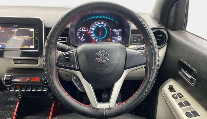 2017 Maruti IGNIS ALPHA 1.2 DUAL TONE, Petrol, Manual, 43,502 km, Steering Wheel Close Up