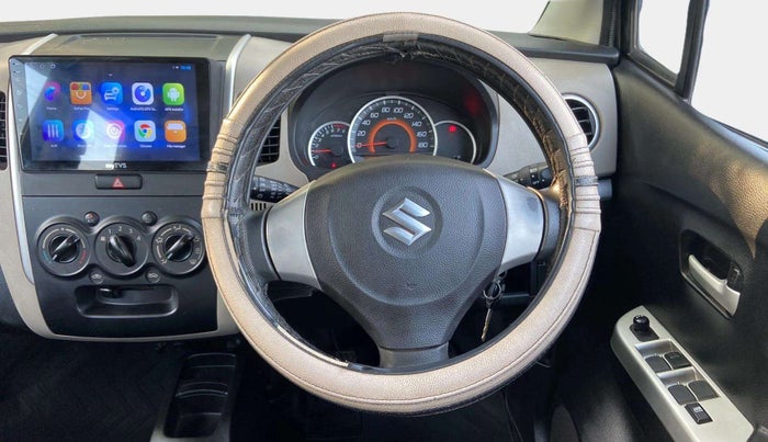 2014 Maruti Wagon R 1.0 VXI, Petrol, Manual, 40,703 km, Steering Wheel Close Up