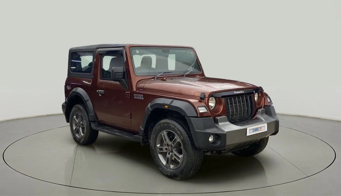 2021 Mahindra Thar LX PETROL HT 4WD AT, Petrol, Automatic, 29,879 km, Right Front Diagonal