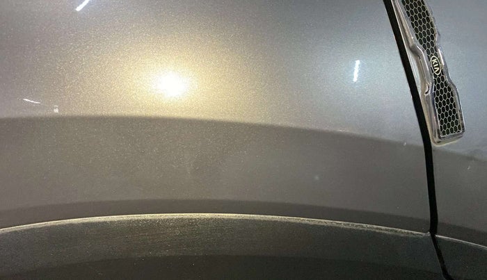 2021 KIA SONET HTX 1.5, Diesel, Manual, 38,236 km, Right quarter panel - Slightly dented