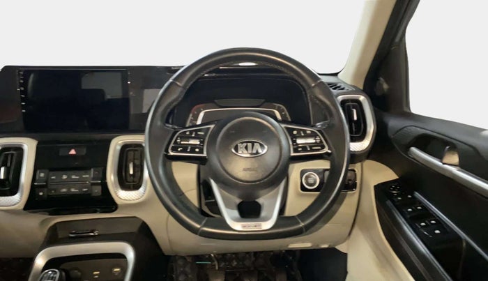 2021 KIA SONET HTX 1.5, Diesel, Manual, 38,236 km, Steering Wheel Close Up