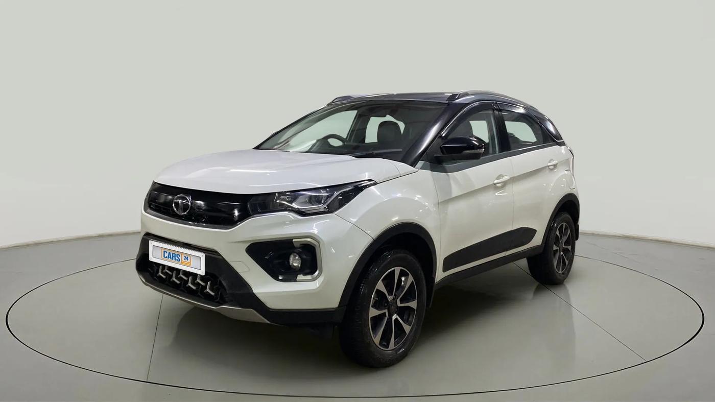 2020 Tata NEXON XZ PLUS PETROL, Petrol, Manual, 20,660 km, Left Front Diagonal