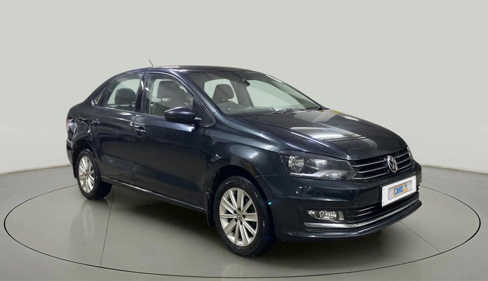 2016 Volkswagen Vento HIGHLINE PETROL AT, Petrol, Automatic, 91,843 km, Right Front Diagonal