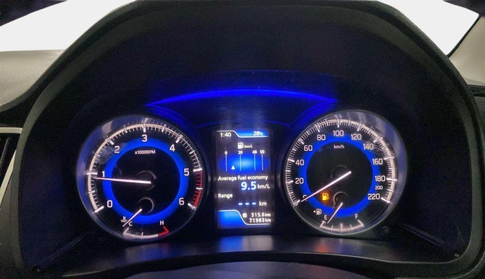 2016 Maruti Baleno ZETA DIESEL 1.3, Diesel, Manual, 72,228 km, Odometer Image