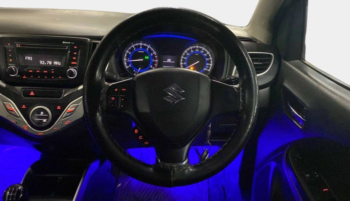 2018 Maruti Baleno DELTA PETROL 1.2, Petrol, Manual, 67,797 km, Steering Wheel Close Up