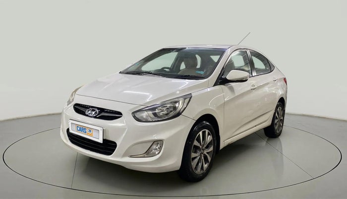 2014 Hyundai Verna FLUIDIC 1.6 VTVT SX, Petrol, Manual, 70,821 km, Left Front Diagonal