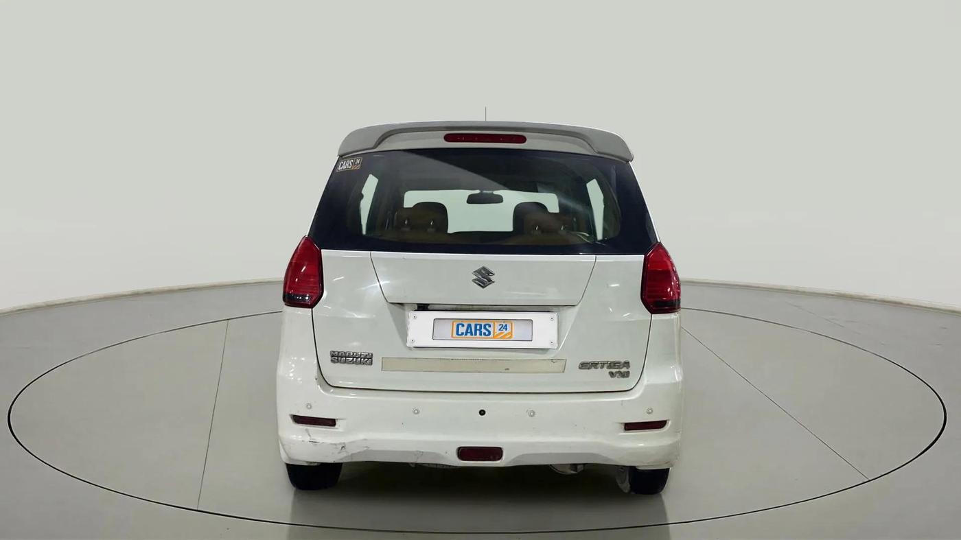 2013 Maruti Ertiga VXI, Petrol, Manual, 63,194 km, Back/Rear