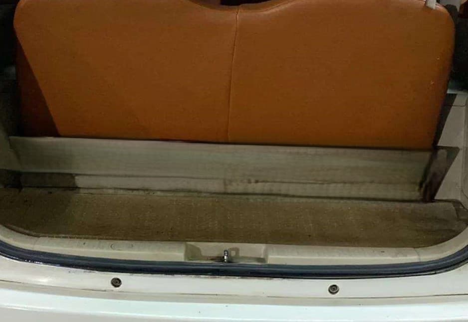 2013 Maruti Ertiga VXI, Petrol, Manual, 63,194 km, Boot Inside