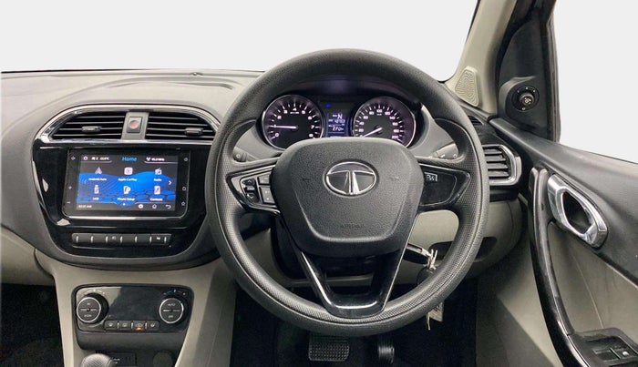 2019 Tata Tiago XZA PLUS PETROL, Petrol, Automatic, 40,744 km, Steering Wheel Close Up