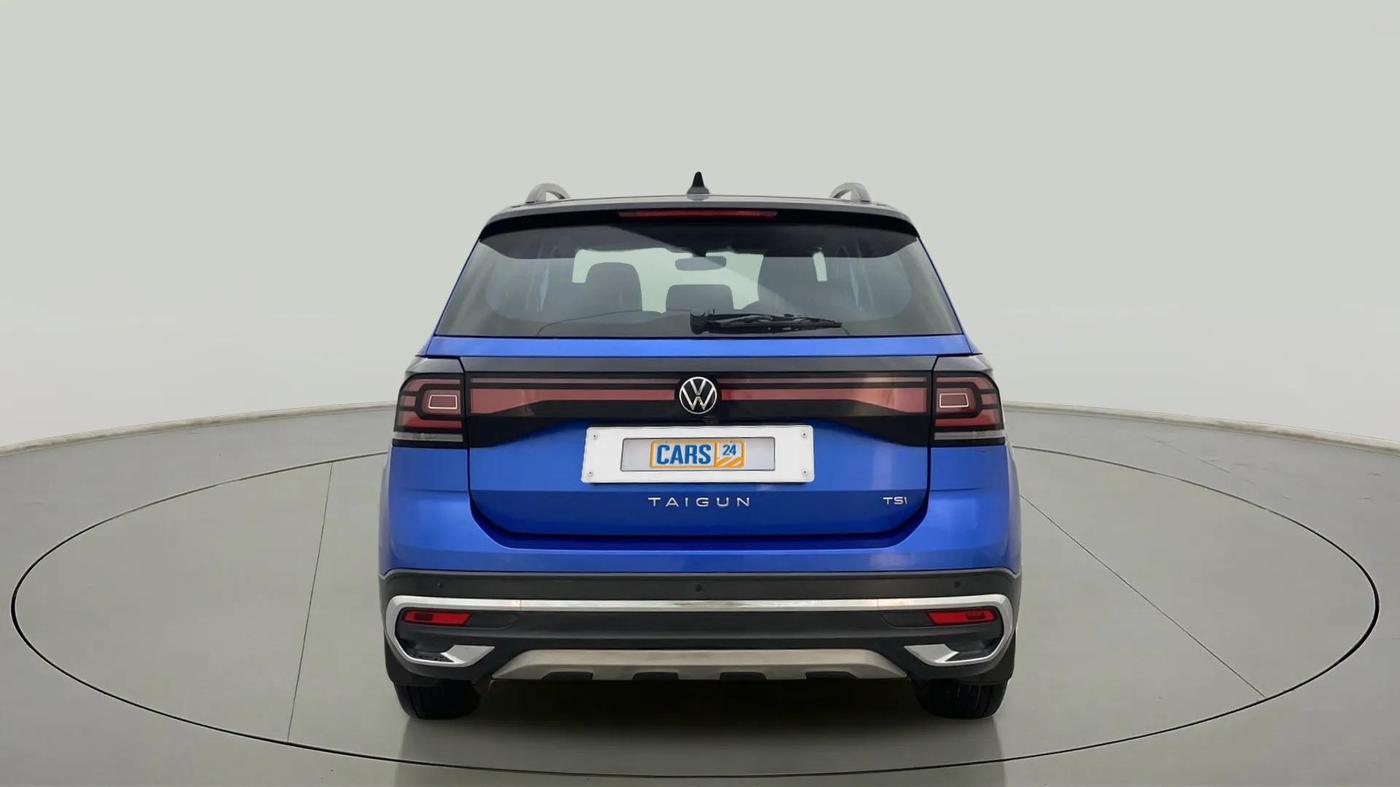 2023 Volkswagen TAIGUN HIGHLINE 1.0 TSI AT, Petrol, Automatic, 23,498 km, Back/Rear