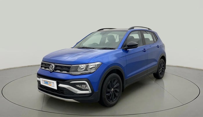 2023 Volkswagen TAIGUN HIGHLINE 1.0 TSI AT, Petrol, Automatic, 23,498 km, Left Front Diagonal
