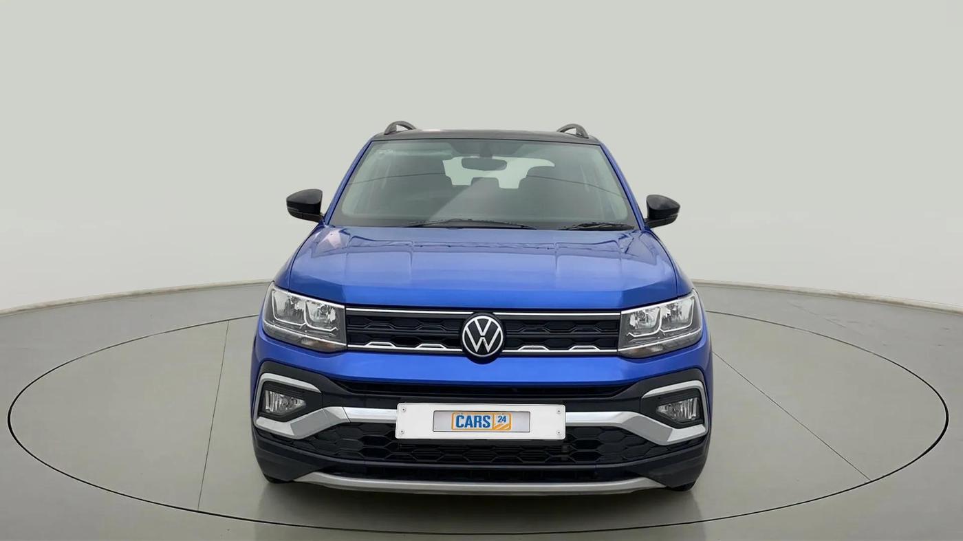 2023 Volkswagen TAIGUN HIGHLINE 1.0 TSI AT, Petrol, Automatic, 23,498 km, Front