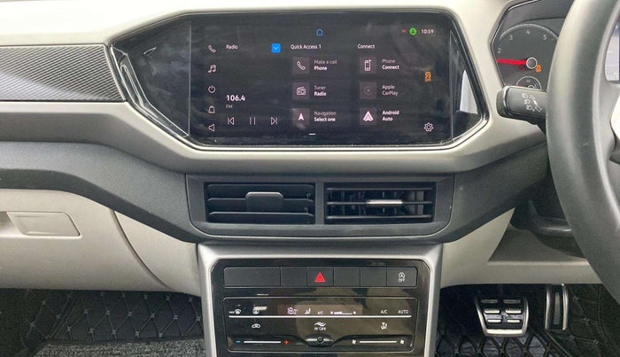 2023 Volkswagen TAIGUN HIGHLINE 1.0 TSI AT, Petrol, Automatic, 23,498 km, Air Conditioner