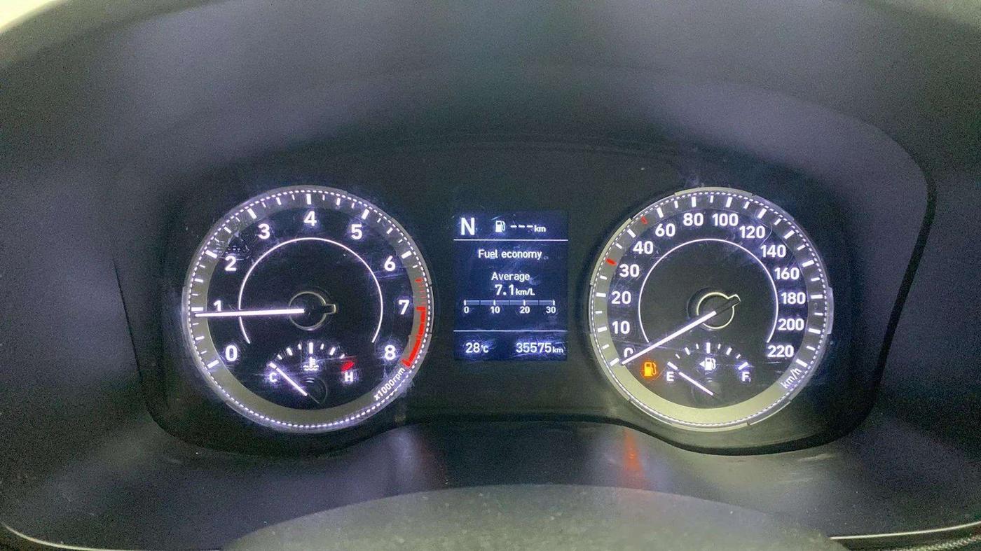 2021 Hyundai VENUE SX 1.0 (O) TURBO IMT, Petrol, Manual, 35,984 km, Odometer Image