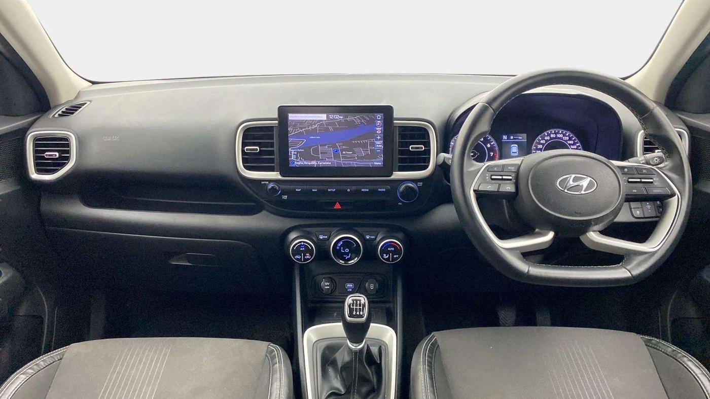 2021 Hyundai VENUE SX 1.0 (O) TURBO IMT, Petrol, Manual, 35,984 km, Dashboard
