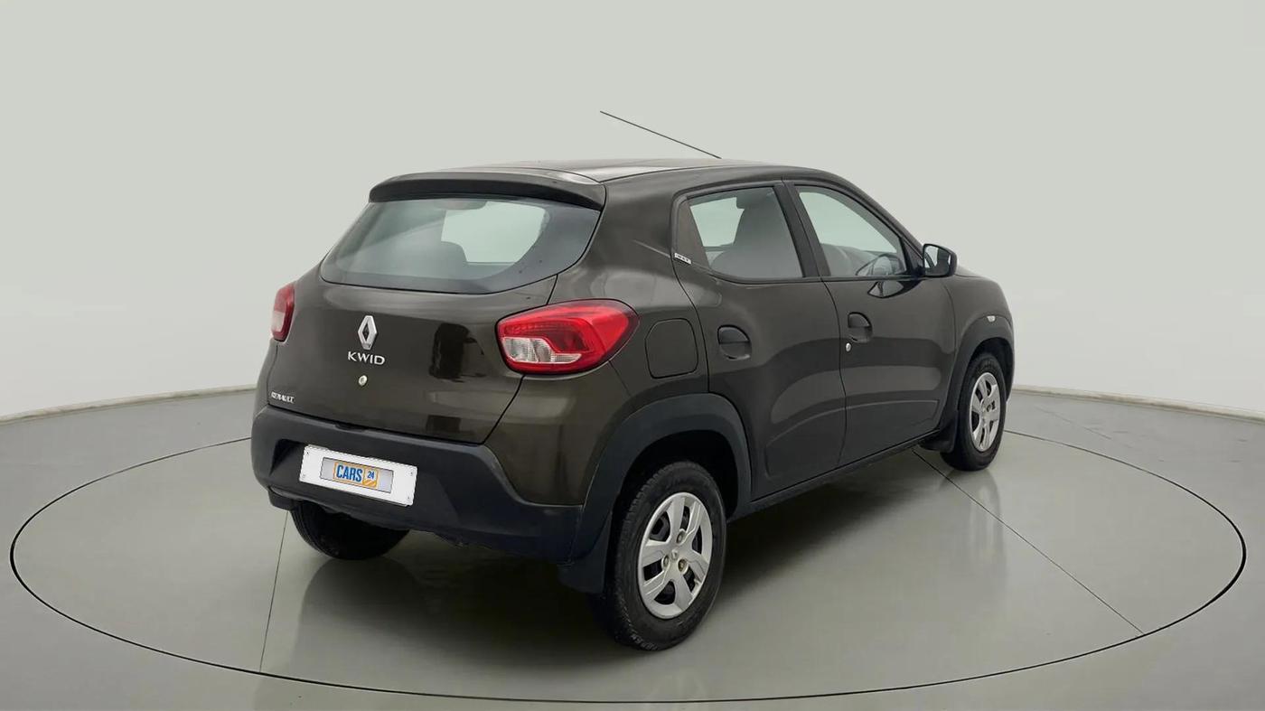 2019 Renault Kwid RXT 0.8 (O), Petrol, Manual, 23,606 km, Right Back Diagonal