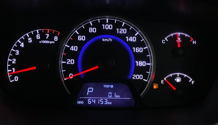 2016 Hyundai Grand i10 MAGNA AT 1.2 KAPPA VTVT, Petrol, Automatic, 64,211 km, Odometer Image