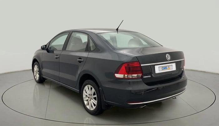 2016 Volkswagen Vento HIGHLINE 1.5 AT, Diesel, Automatic, 53,766 km, Left Back Diagonal