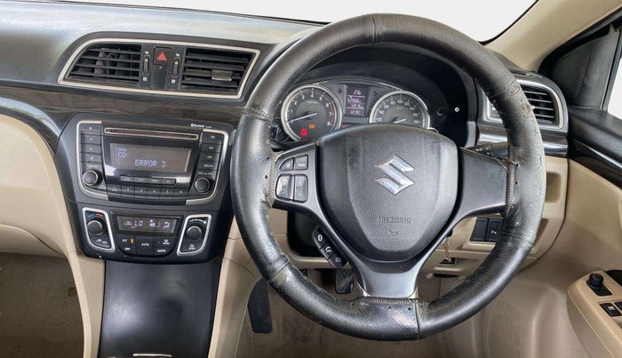 2016 Maruti Ciaz VXI+, Petrol, Manual, 73,777 km, Steering Wheel Close Up