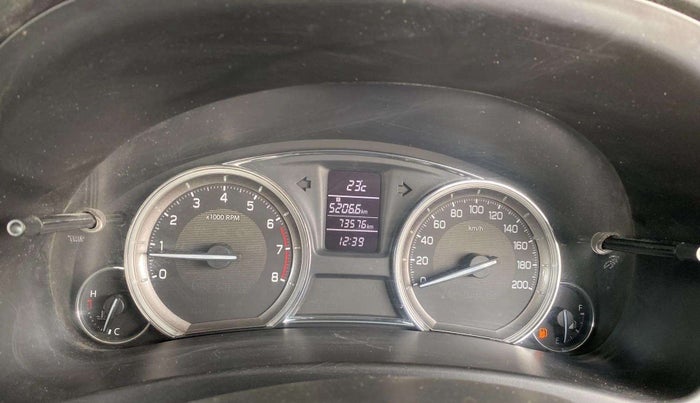 2016 Maruti Ciaz VXI+, Petrol, Manual, 73,777 km, Odometer Image