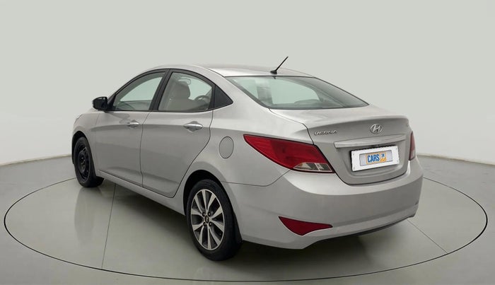 2015 Hyundai Verna FLUIDIC 4S 1.6 VTVT S(O), Petrol, Manual, 74,740 km, Left Back Diagonal