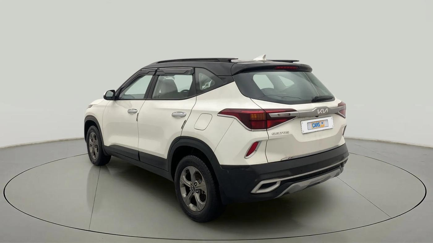 2022 KIA SELTOS HTK PLUS 1.5 IMT, Petrol, Manual, 9,561 km, Left Back Diagonal