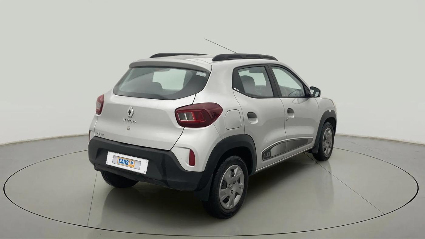 2019 Renault Kwid RXT 1.0 (O), Petrol, Manual, 12,592 km, Right Back Diagonal