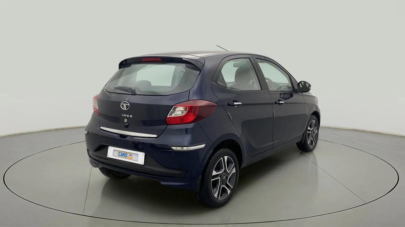2022 Tata Tiago XZA PLUS PETROL, Petrol, Automatic, 17,374 km, Right Back Diagonal