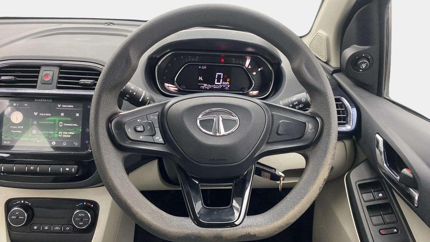 2022 Tata Tiago XZA PLUS PETROL, Petrol, Automatic, 17,374 km, Steering Wheel Close Up