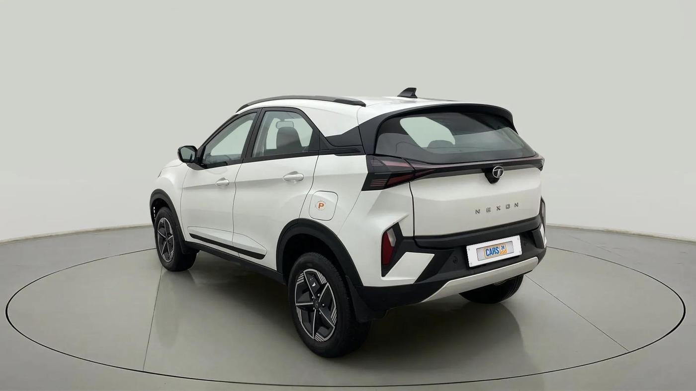 2023 Tata NEXON CREATIVE  AMT 1.2 PETROL, Petrol, Automatic, 30,844 km, Left Back Diagonal