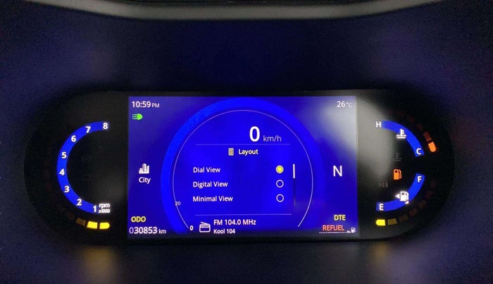 2023 Tata NEXON CREATIVE  AMT 1.2 PETROL, Petrol, Automatic, 30,844 km, Odometer Image