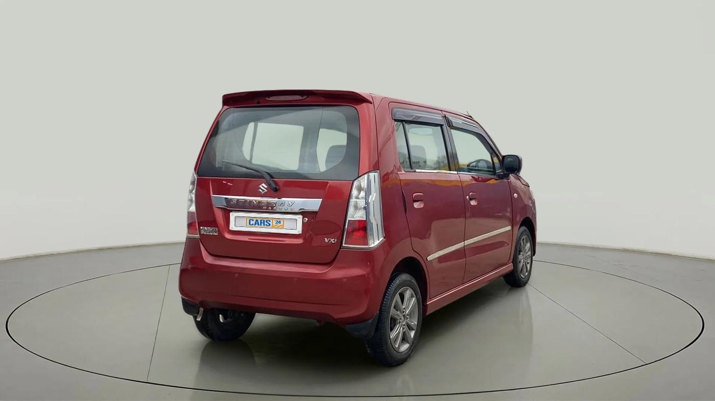 2013 Maruti Wagon R Stingray VXI, Petrol, Manual, 44,753 km, Right Back Diagonal