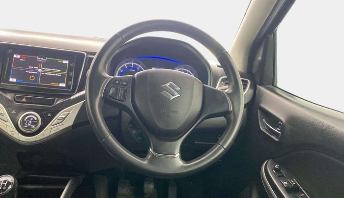 2017 Maruti Baleno ALPHA PETROL 1.2, Petrol, Manual, 33,679 km, Steering Wheel Close Up