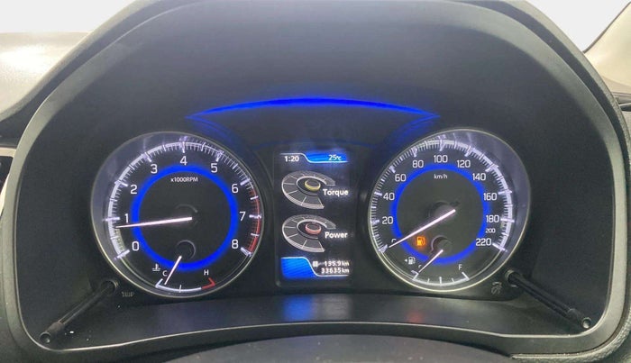 2017 Maruti Baleno ALPHA PETROL 1.2, Petrol, Manual, 33,679 km, Odometer Image