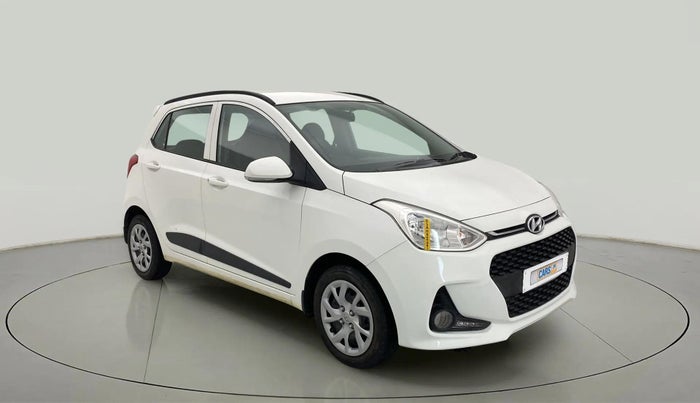 2019 Hyundai Grand i10 SPORTZ 1.2 KAPPA VTVT, Petrol, Manual, 27,770 km, Right Front Diagonal