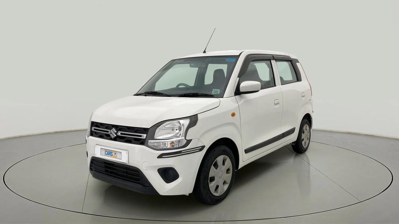 2020 Maruti New Wagon-R VXI 1.0, Petrol, Manual, 8,519 km, Left Front Diagonal