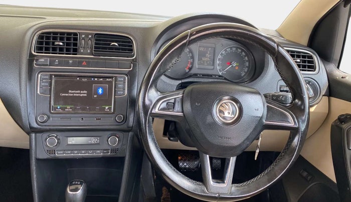 2018 Skoda Rapid STYLE 1.5 TDI AT, Diesel, Automatic, 56,887 km, Steering Wheel Close Up