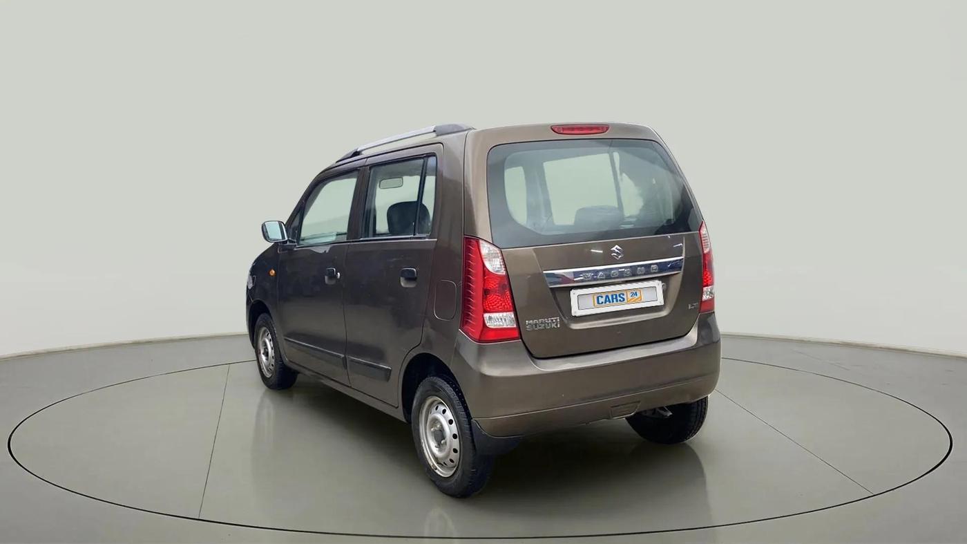 2012 Maruti Wagon R 1.0 LXI, Petrol, Manual, 42,545 km, Left Back Diagonal
