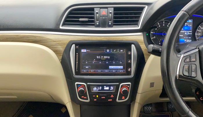 2018 Maruti Ciaz ALPHA 1.5 SHVS PETROL, Petrol, Manual, 45,774 km, Air Conditioner