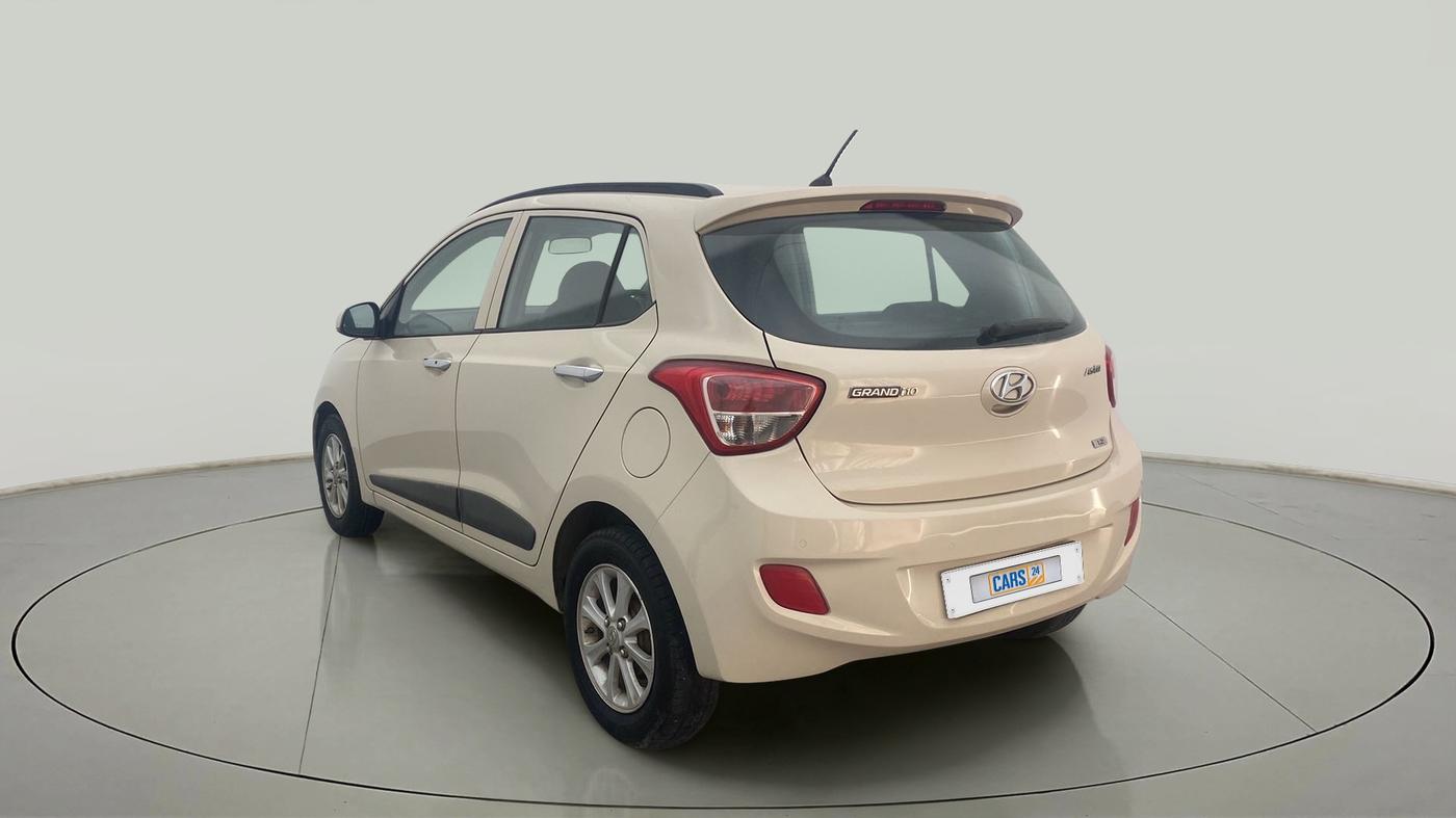 2013 Hyundai Grand i10 ASTA 1.2 KAPPA VTVT, Petrol, Manual, 34,507 km, Left Back Diagonal