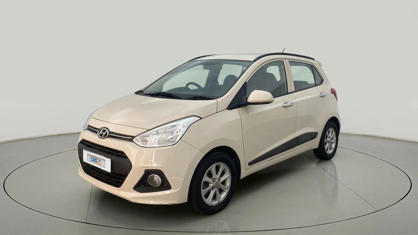 2013 Hyundai Grand i10 ASTA 1.2 KAPPA VTVT, Petrol, Manual, 34,507 km, Left Front Diagonal