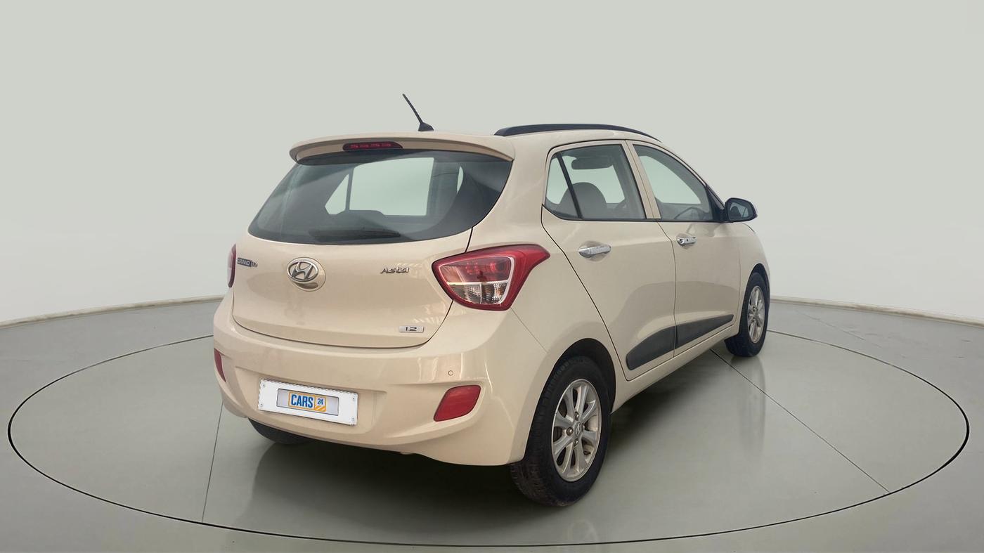 2013 Hyundai Grand i10 ASTA 1.2 KAPPA VTVT, Petrol, Manual, 34,507 km, Right Back Diagonal
