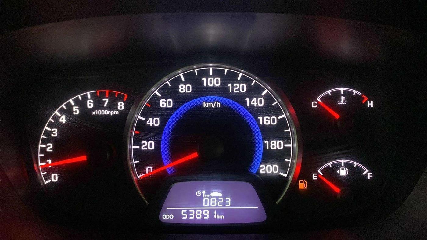 2014 Hyundai Grand i10 MAGNA 1.2 KAPPA VTVT, Petrol, Manual, 53,870 km, Odometer Image