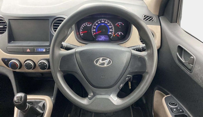 2014 Hyundai Grand i10 MAGNA 1.2 KAPPA VTVT, Petrol, Manual, 53,870 km, Steering Wheel Close Up