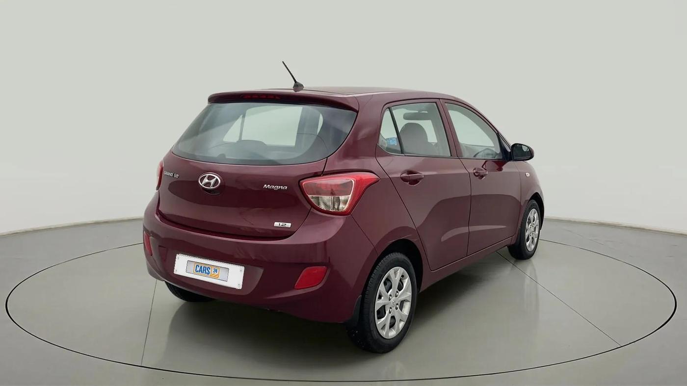 2014 Hyundai Grand i10 MAGNA 1.2 KAPPA VTVT, Petrol, Manual, 53,870 km, Right Back Diagonal