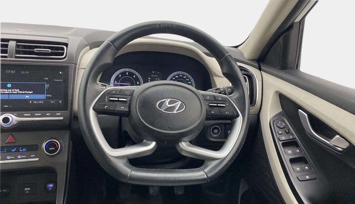 2020 Hyundai Creta SX 1.5 DIESEL, Diesel, Manual, 55,199 km, Steering Wheel Close Up