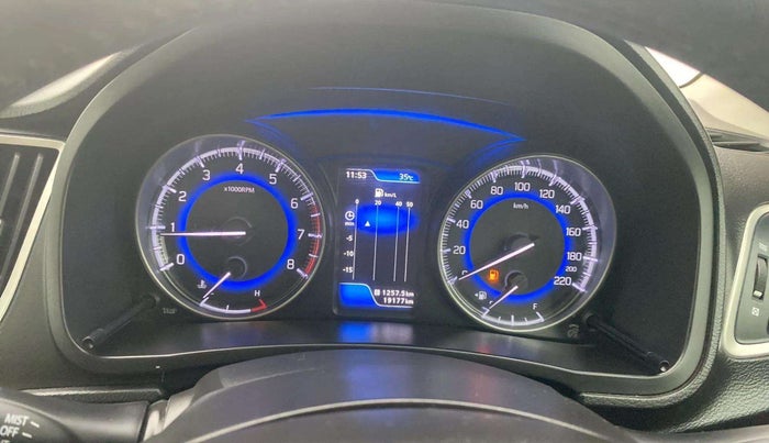 2017 Maruti Baleno ALPHA PETROL 1.2, Petrol, Manual, 19,154 km, Odometer Image